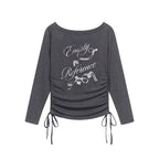 Foil Logo Drawstring Tee