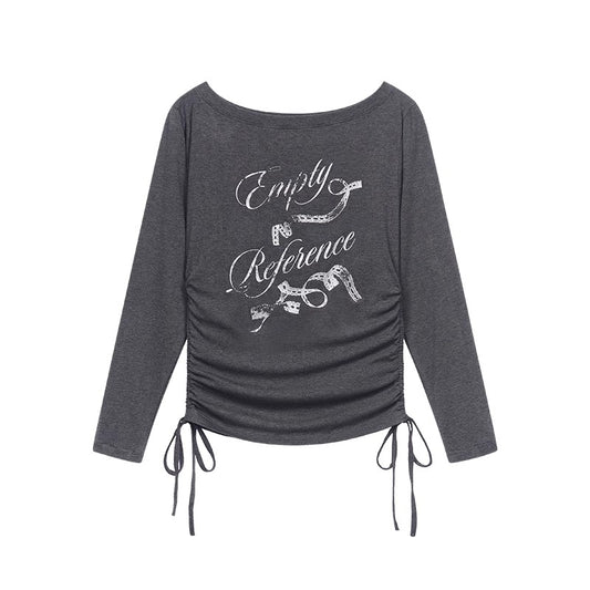 Foil Logo Drawstring Tee