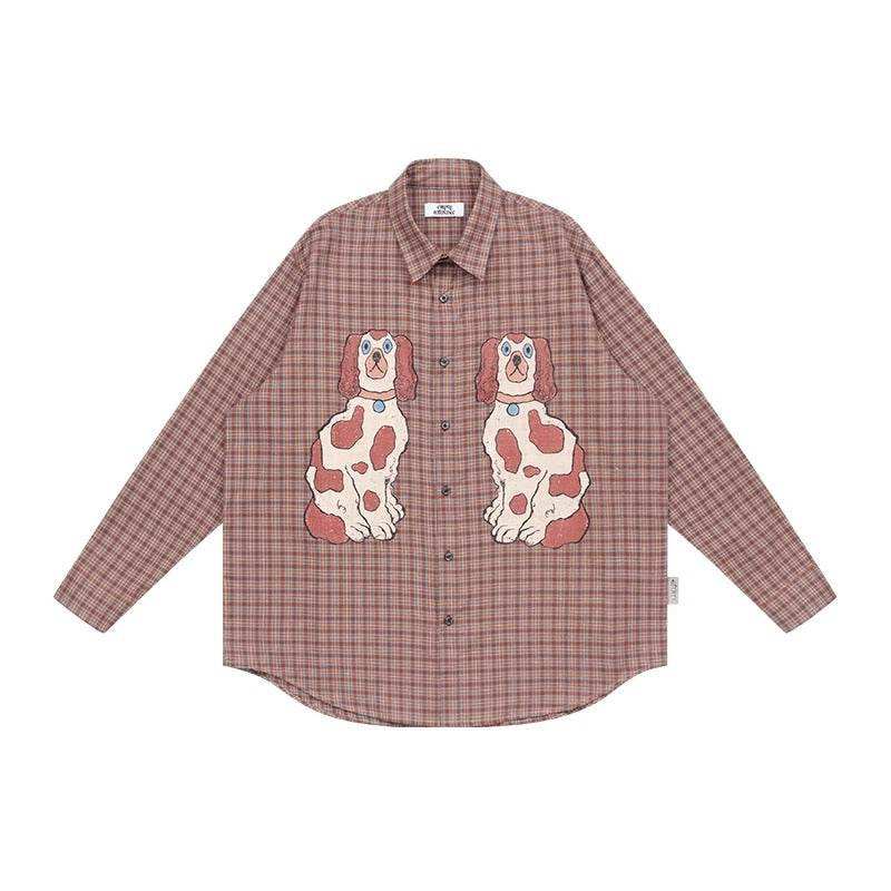 Dalmatian Plaid Shirt - Empty Reference