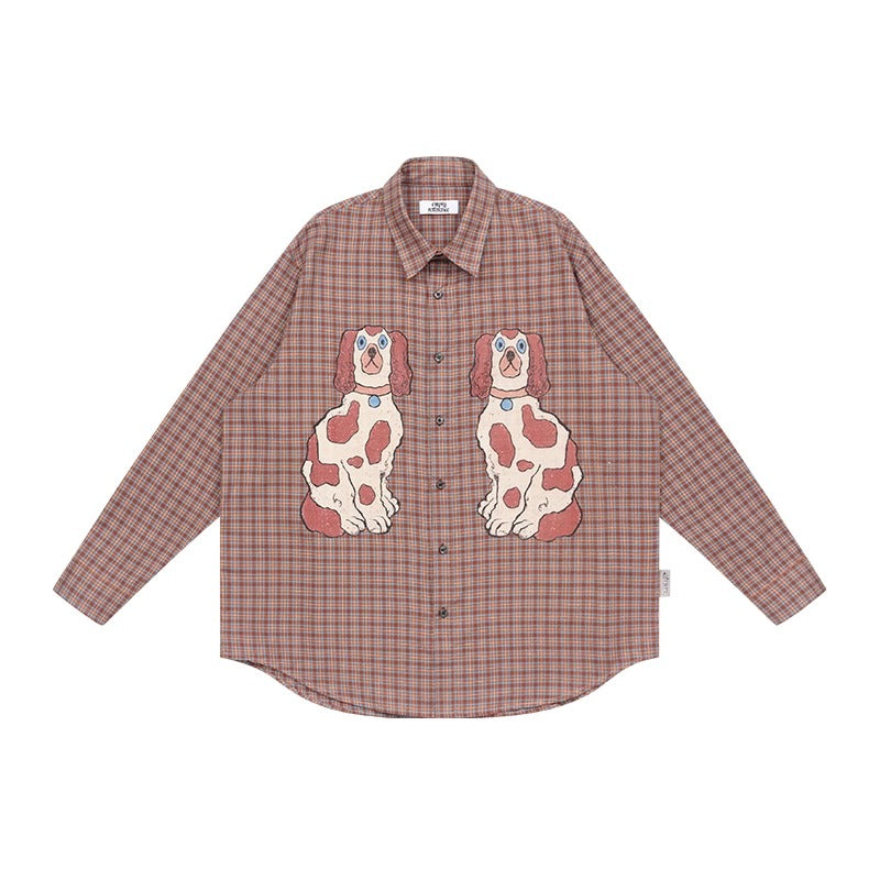 Dalmatian Plaid Shirt