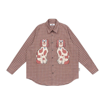 Dalmatian Plaid Shirt