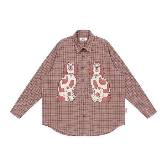 Dalmatian Plaid Shirt