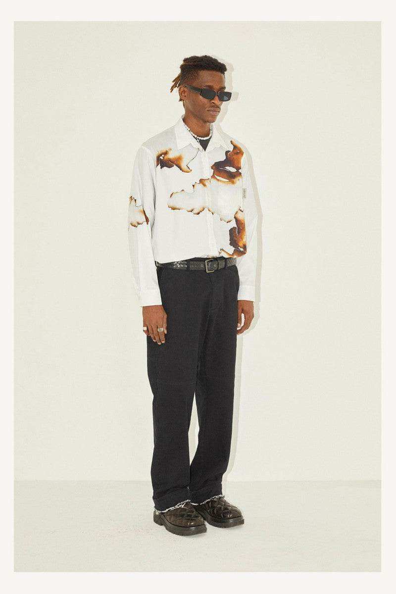 Ash Print Vintage Shirt - Empty Reference