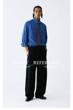 Patchwork Plaid Pocket Shirt