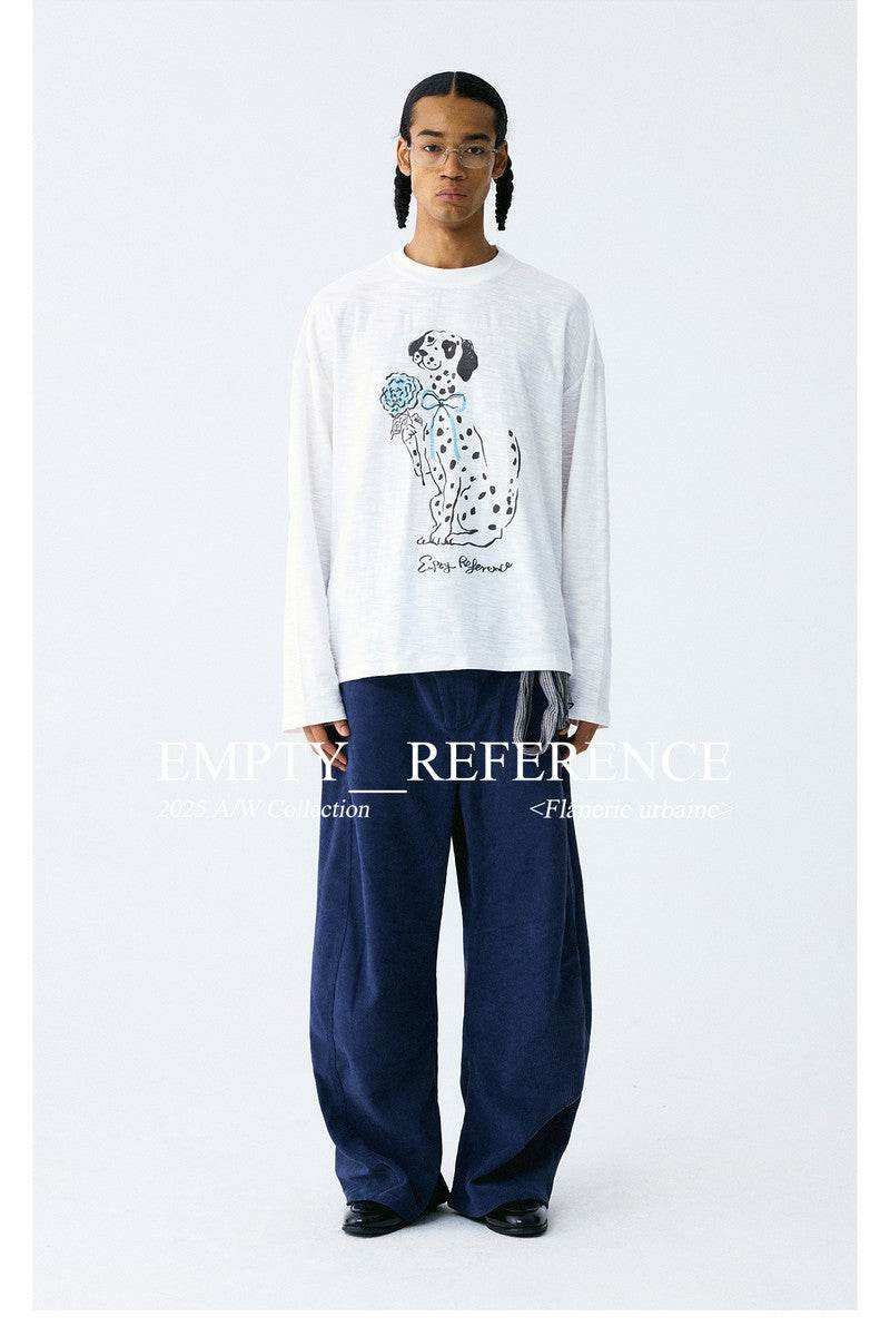 Dalmatian Rose Graphic Tee - Empty Reference