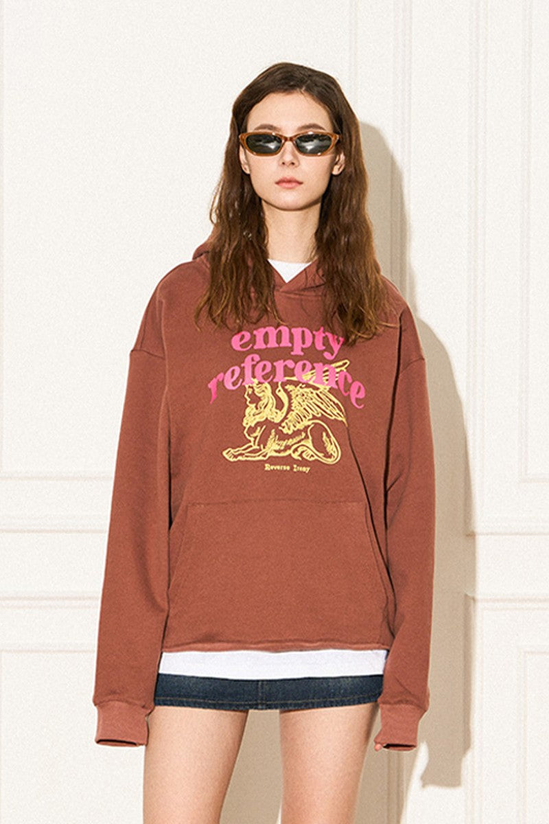 Sphinx Graphic Vintage Hoodie