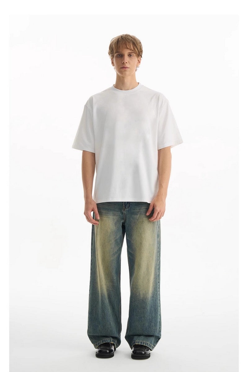 Cooling Relaxed White Tee