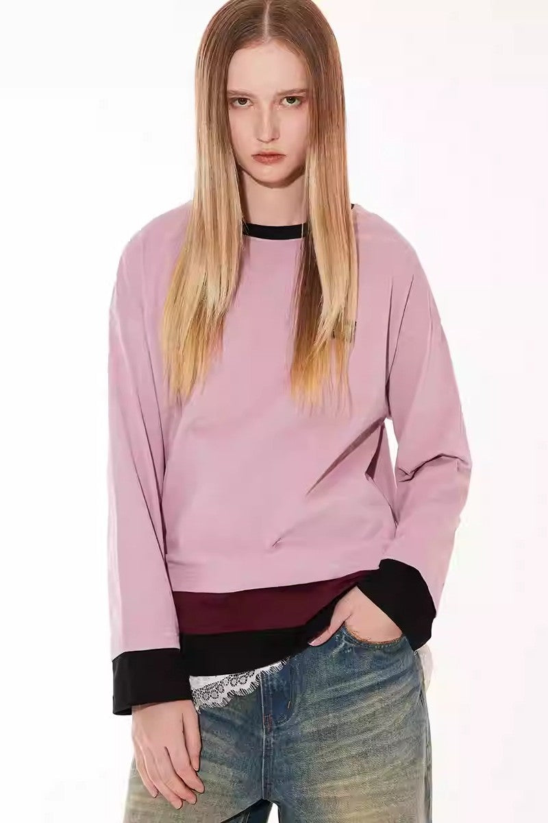 Triple Layer Wrinkle Tee