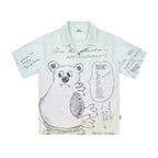 Bear Letter Graphic Shirt - Empty Reference