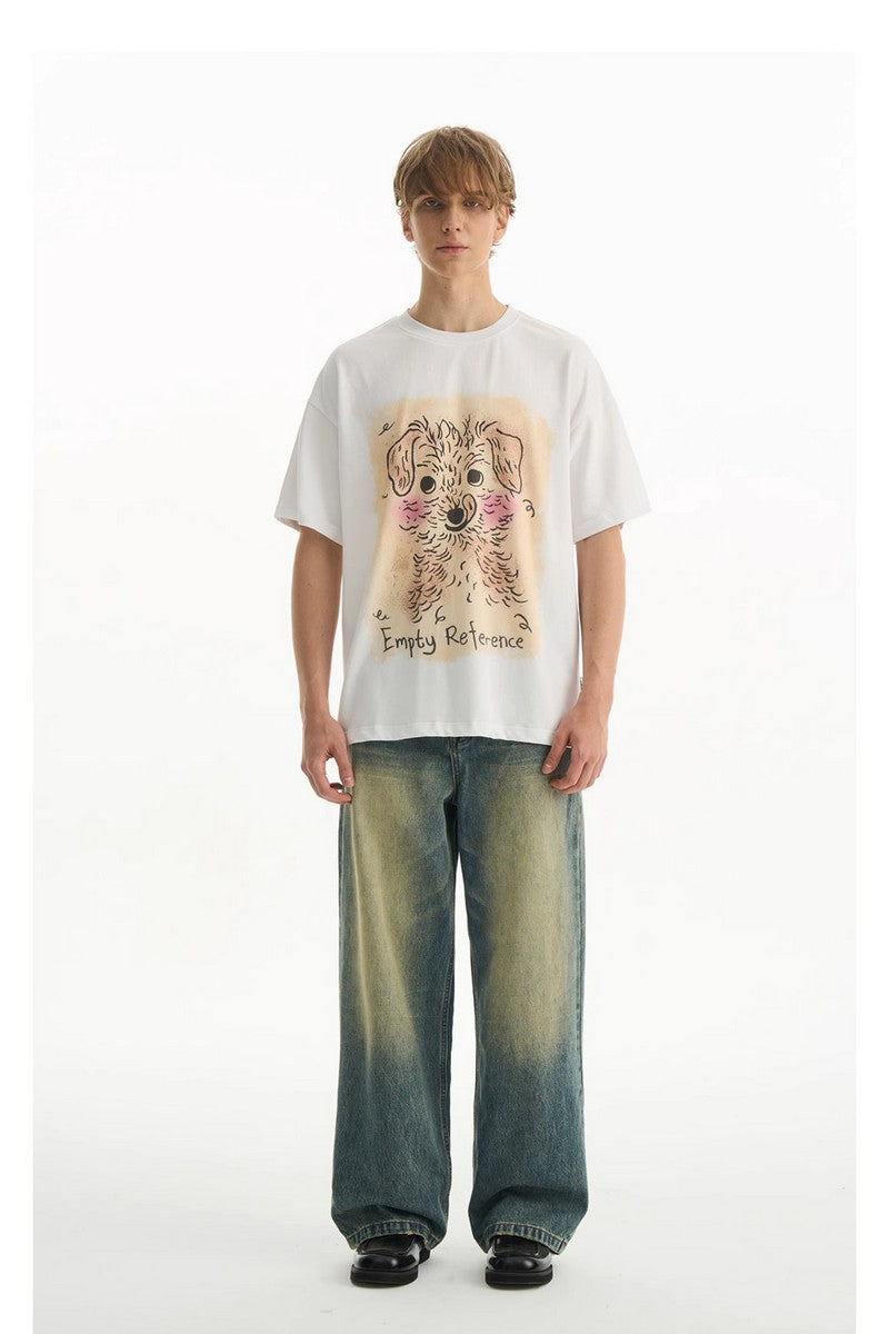 Sketch Dog Graphic Tee
