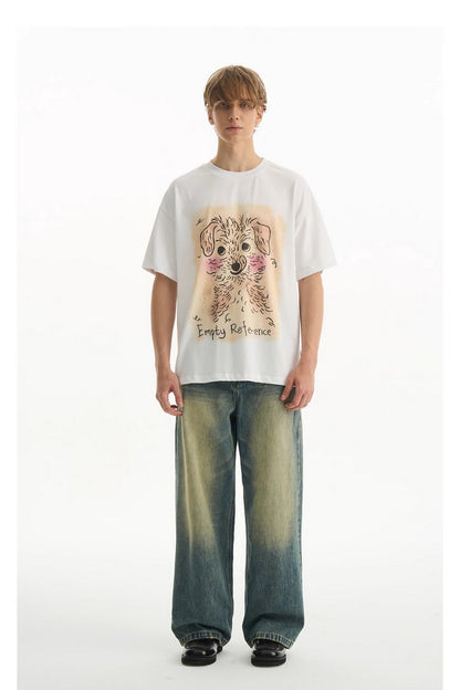 Sketch Dog Graphic Tee