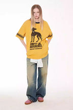 Greyhound Letter Graphic Tee