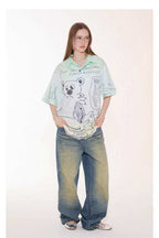 Bear Letter Graphic Shirt - Empty Reference