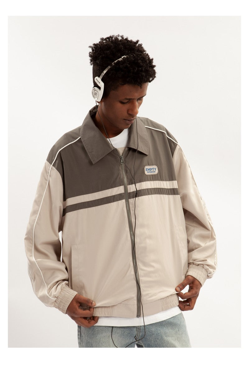 Embroidered Patchwork Work Jacket