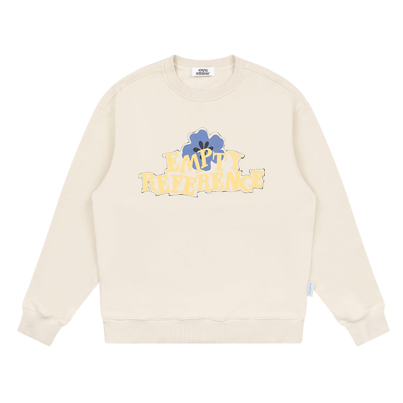 Sketch Floral Graphic Sweatshirt