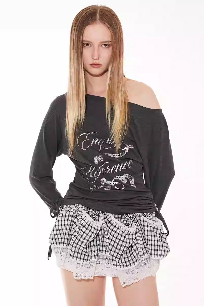 Foil Logo Drawstring Tee