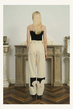 Corduroy Floral Dress Pants - Empty Reference