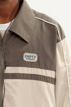 Embroidered Patchwork Work Jacket