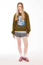 Angel Bear Graphic Hoodie