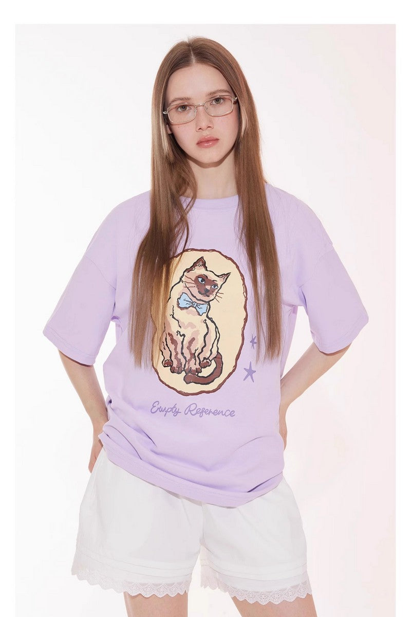 Siamese Cat Graphic Tee
