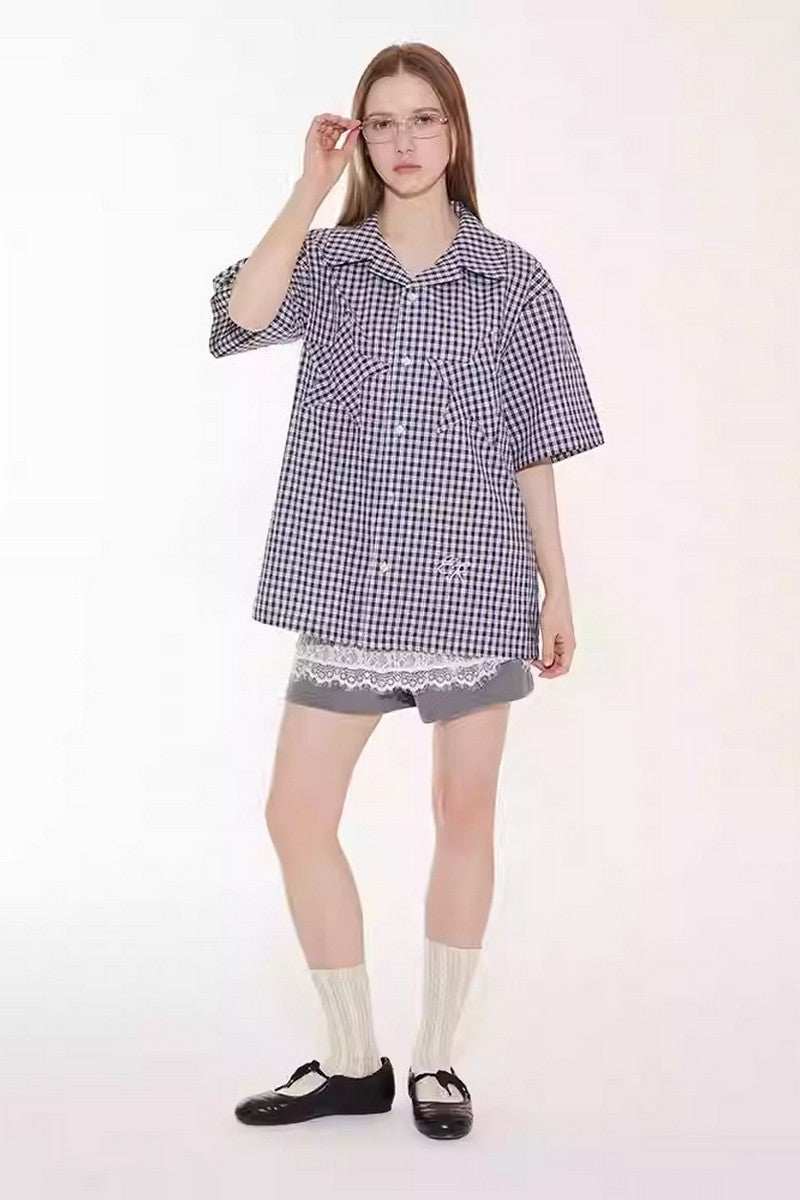 Plaid Star Pocket Shirt - Empty Reference