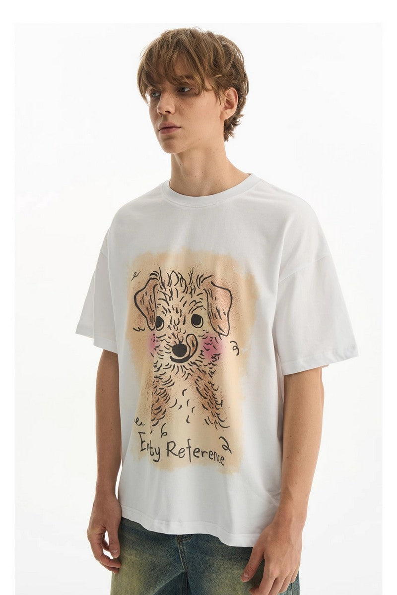 Sketch Dog Graphic Tee