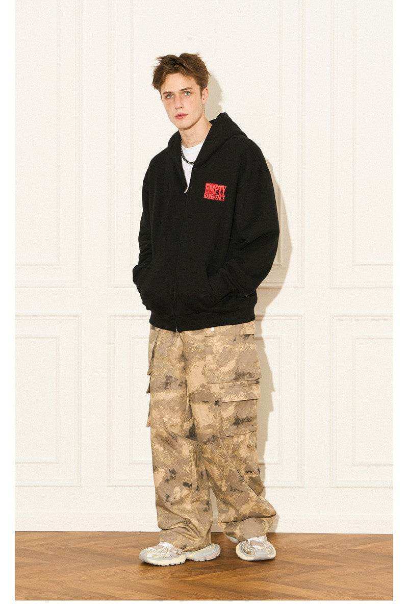 Camo Multi Pocket Cargo Pants - Empty Reference