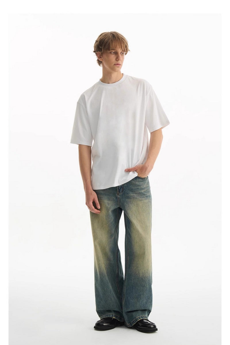 Cooling Relaxed White Tee