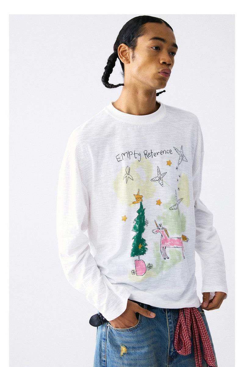 Cotton Pony Christmas Tee - Empty Reference