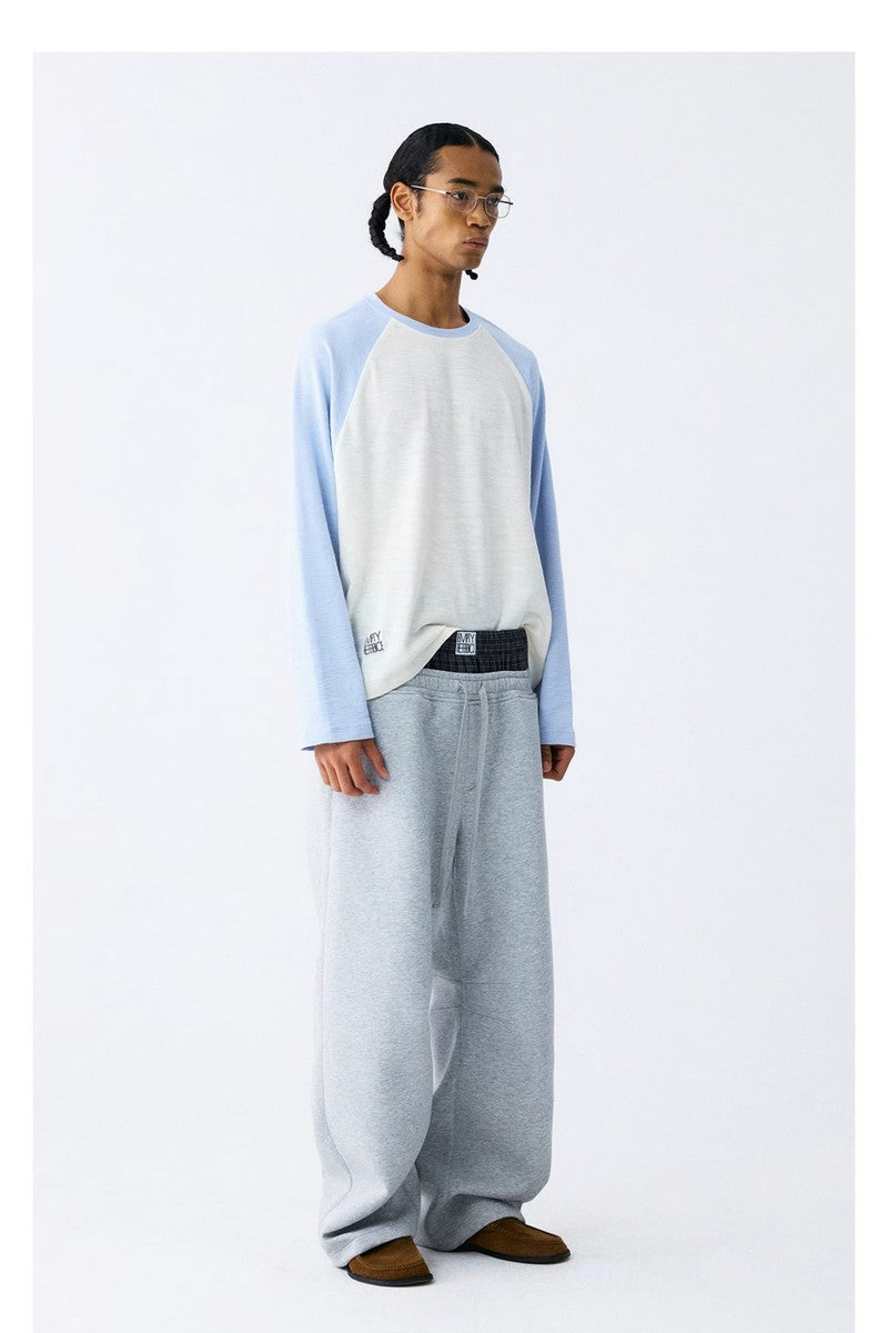 Striped Raglan Sleeve Tee