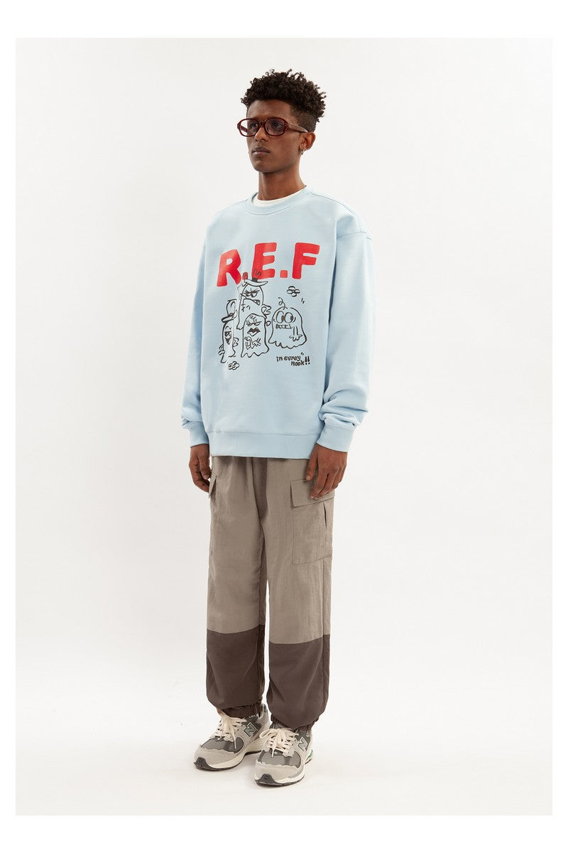 Ghost Graffiti College Hoodie
