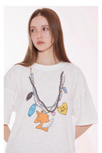 Necklace Graphic Crewneck Tee