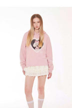 Lace Heart Dog Hoodie - Empty Reference