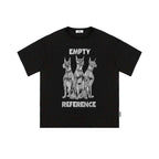 Doberman Mech Line Art Tee - Empty Reference