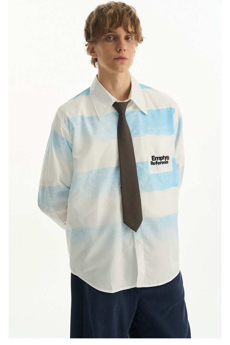 Faded Stripe Plaid Shirt - Empty Reference