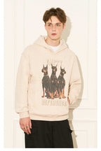 Doberman Vintage Street Hoodie - Empty Reference