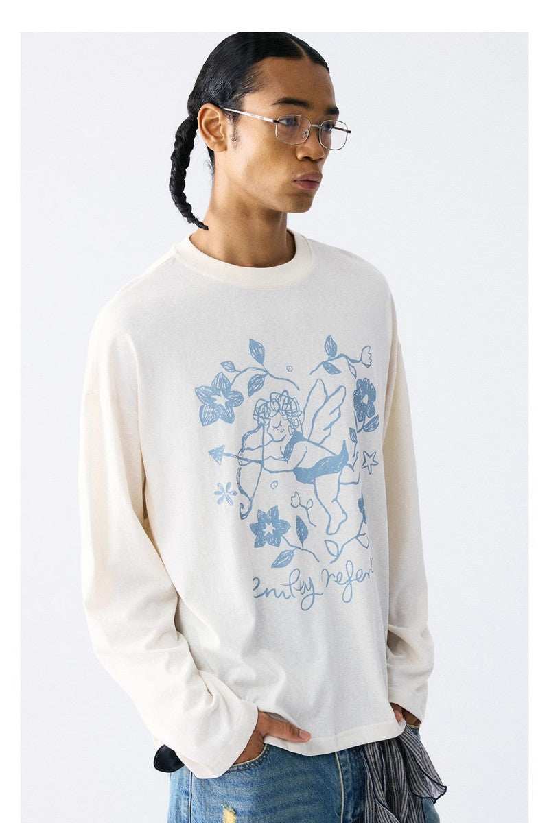 Snowflake Angel Floral Tee - Empty Reference