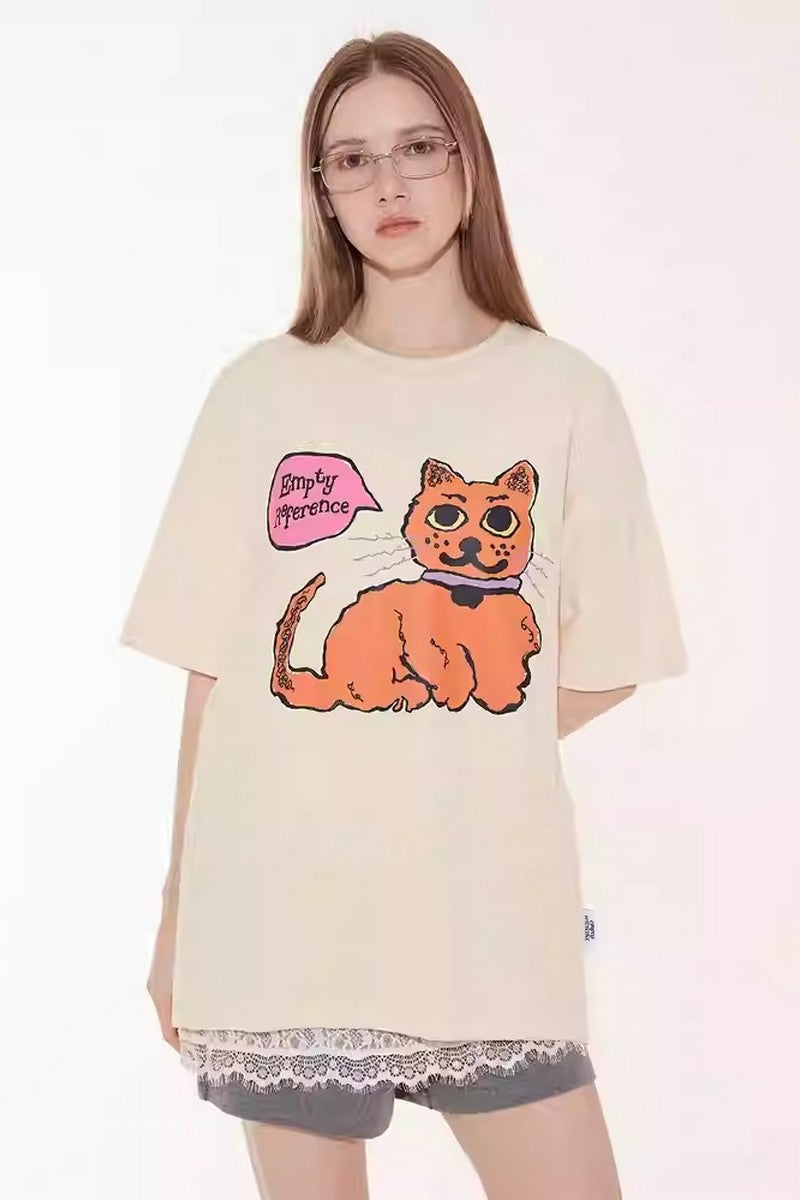 Soft Cat Graphic Tee