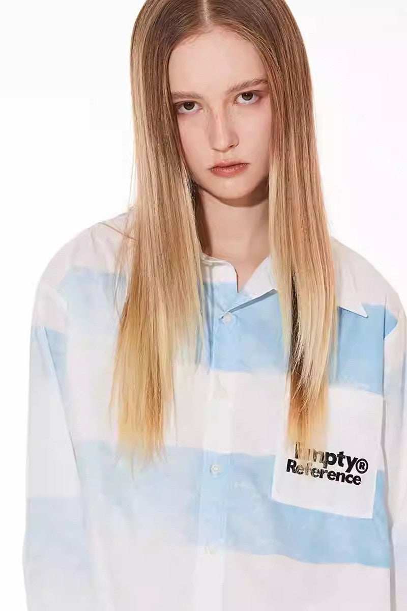 Faded Stripe Plaid Shirt - Empty Reference