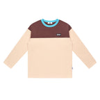 Letter Patch Contrast Tee