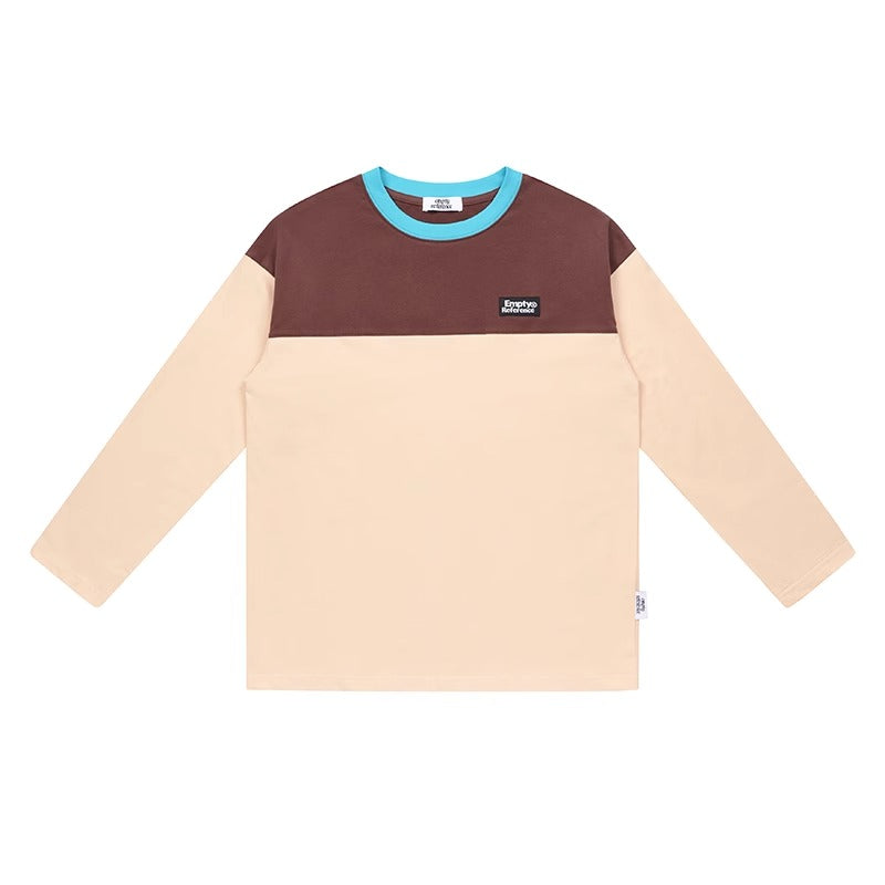 Letter Patch Contrast Tee