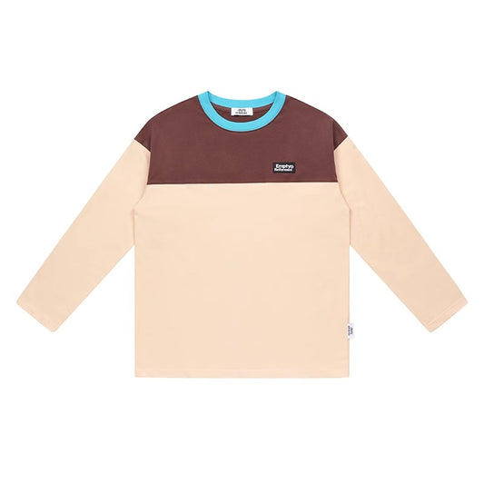 Letter Patch Contrast Tee
