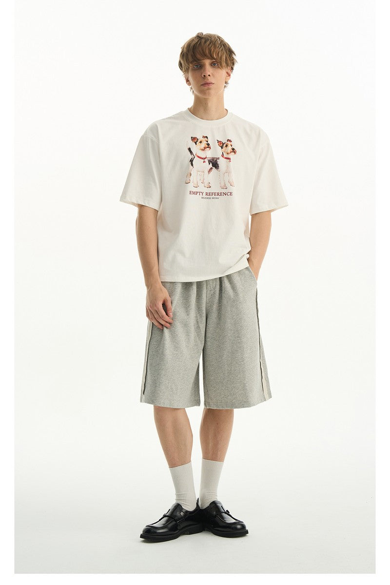 Schnauzer Letter Graphic Tee