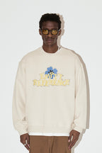 Sketch Floral Graphic Sweatshirt