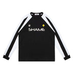 Black White Patchwork Jersey Tee - Empty Reference