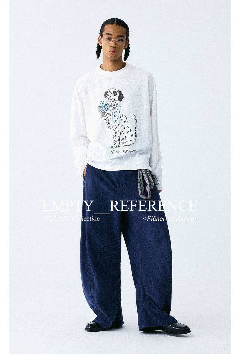 Dalmatian Rose Graphic Tee - Empty Reference