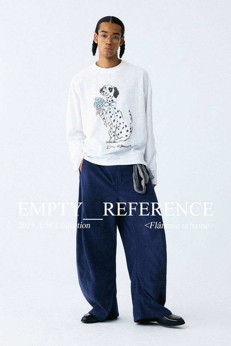 Dalmatian Rose Graphic Tee - Empty Reference
