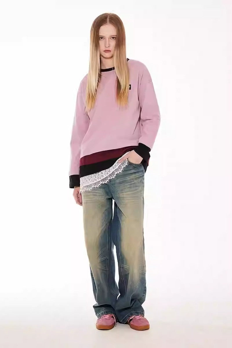 Triple Layer Wrinkle Tee