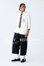 Striped Bunny Garden Shirt - Empty Reference
