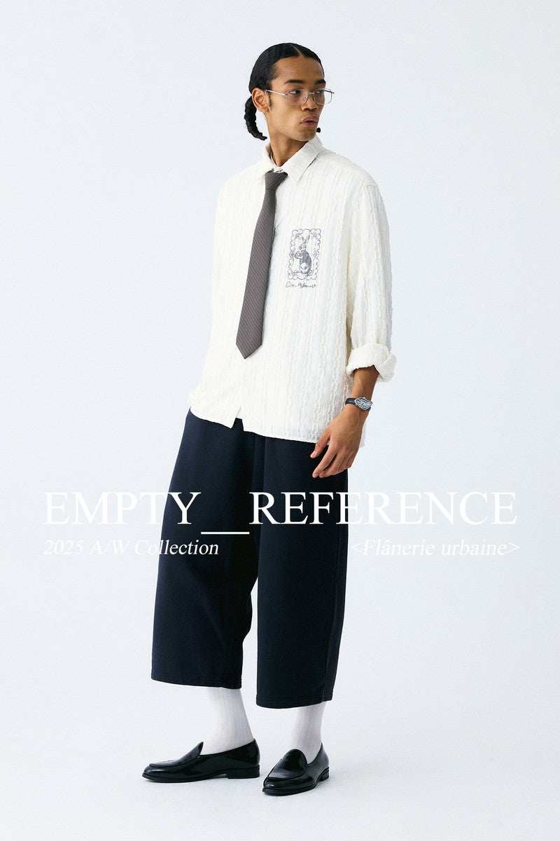 Striped Bunny Garden Shirt - Empty Reference